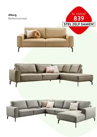 Profijt Meubel Alburg Bankenconcept aanbieding