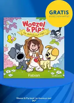 Primera Woezel & Pip boek op Avontuur met aanbieding