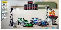 Intertoys LEGO CITY F1 grid met VCARB en Sauber racewagens 60474 aanbieding