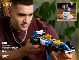 Intertoys LEGO Icons Williams Racing FW14B en Nigel Mansell 10353 aanbieding