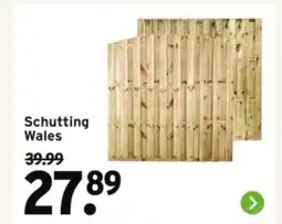 GAMMA Schutting Wales aanbieding