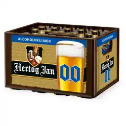 Albert Heijn Hertog Jan 0.0% alcoholvrij bier krat aanbieding