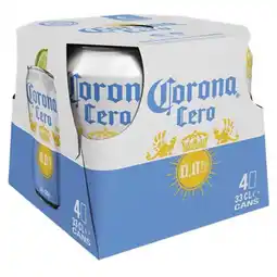 Albert Heijn Corona Cero 4-pack aanbieding