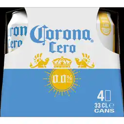 Albert Heijn Corona Cero 4-pack aanbieding