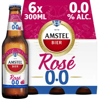 Albert Heijn Amstel Rosé 0.0% 6-pack aanbieding