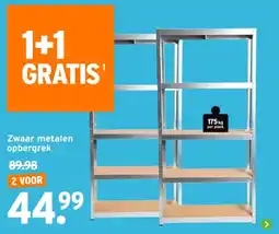 GAMMA Zwaar metalen opbergrek aanbieding