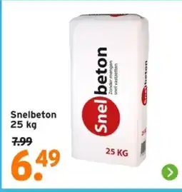 GAMMA Snelbeton aanbieding