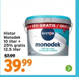 GAMMA Histor Monodek aanbieding