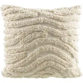 Leen Bakker Sierkusssen Monty - off-white - 45x45 cm - Leen Bakker aanbieding