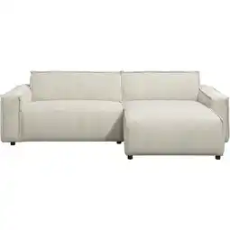 Bank Brooklyn met chaise longue rechts - Soop - taupe - Leen Bakker ...