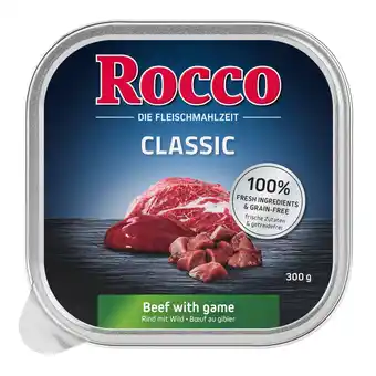 Zooplus Voordeelpakket Rocco Classic 27 x 300 g - Rund met Wild aanbieding