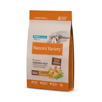 Zooplus Dubbelpak: 2x7kg Nature's Variety Healthy Grains Puppy Mini Huhn Hundefutter trocken aanbieding