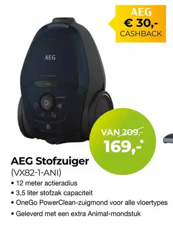 EP Beerepoot AEG Stofzuiger aanbieding