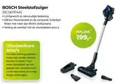 EP Beerepoot BOSCH Steelstofzuiger BCS611P4A aanbieding