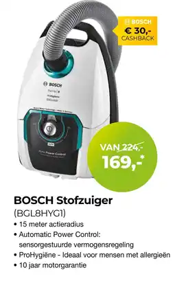 EP Beerepoot BOSCH Stofzuiger BGL8HYG1 aanbieding