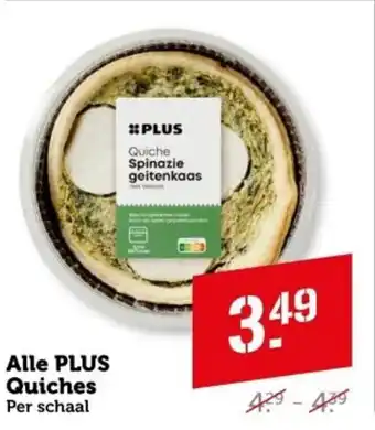 Coop Alle PLUS Quiches aanbieding