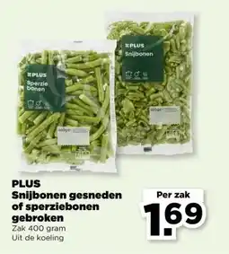 PLUS PLUS Snijbonen gesneden of sperziebonen gebroken aanbieding