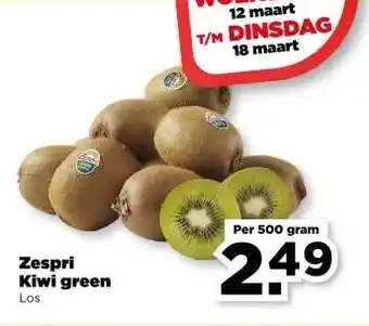 PLUS Zespri Kiwi green aanbieding