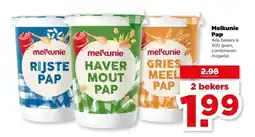 PLUS Melkunie Pap aanbieding