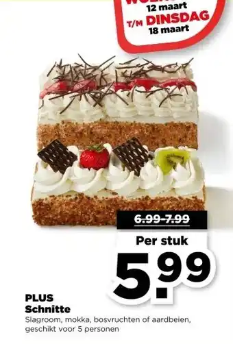 PLUS PLUS Schnitte aanbieding