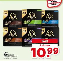 PLUS L'Or Koffiecups aanbieding