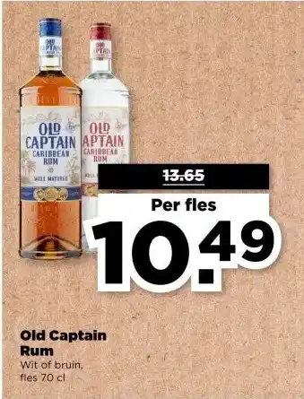 PLUS Old Captain Rum aanbieding