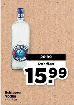 PLUS Esbjaerg Vodka aanbieding