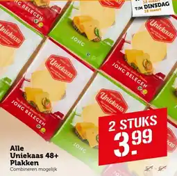 Coop Alle Uniekaas 48+ Plakken aanbieding