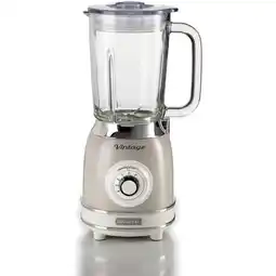 Bol.com Ariete 0568/15- Vintage blender - 500W - 15L inhoud - 2 snelheden met pulse - Blauw aanbieding