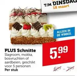 Coop PLUS Schnitte aanbieding