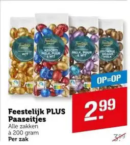 Coop Feestelijk PLUS Paaseitjes aanbieding