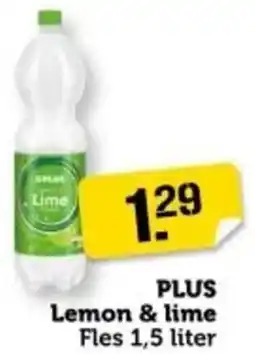 Coop PLUS Lemon & lime aanbieding