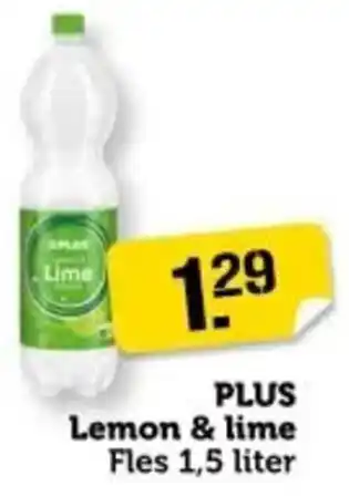 Coop PLUS Lemon & lime aanbieding