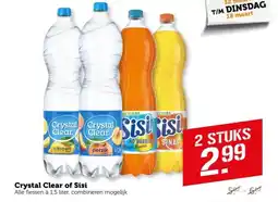 Coop Crystal Clear of Sisi aanbieding