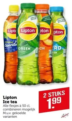 Coop Lipton Ice tea aanbieding