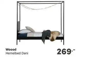 Baby & Tiener Woood Hemelbed Dani aanbieding