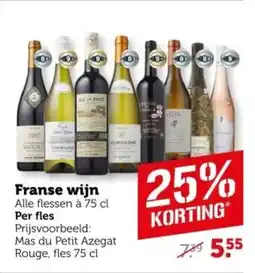 Coop Franse wijn aanbieding