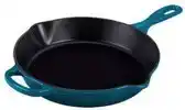 Bol.com Le Creuset Sauteerpan blauw Deep Teal 26 cm aanbieding