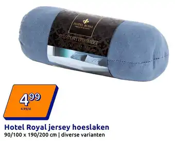 Action Hotel Royal jersey hoeslaken aanbieding