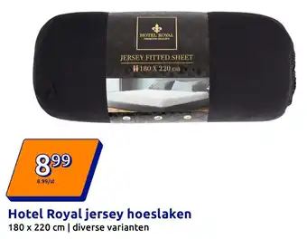 Action Hotel Royal jersey hoeslaken aanbieding