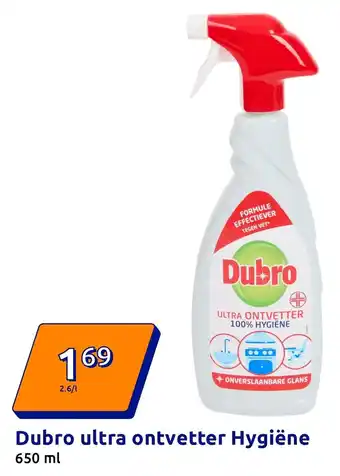 Action Dubro ultra ontvetter Hygiëne aanbieding