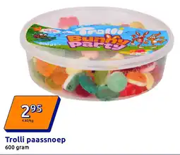 Action Trolli paassnoep aanbieding