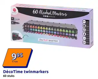 Action Déco Time twinmarkers aanbieding