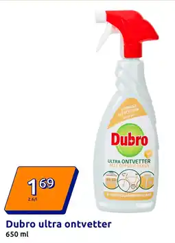 Action Dubro ultra ontvetter aanbieding