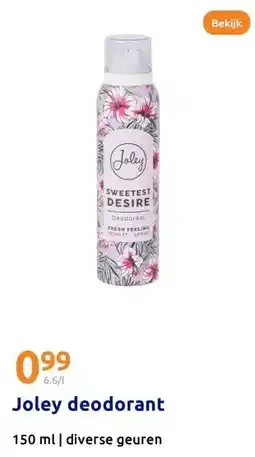 Action Joley deodorant aanbieding