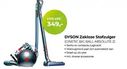 EP Beerepoot Dyson zakloze stofzuiger (cinetic big ball absolute 2) aanbieding