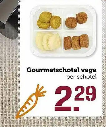 Coop Gourmetschotel Vega aanbieding