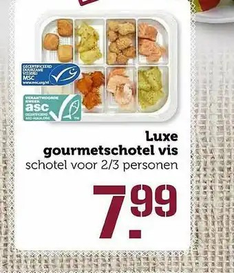 Coop Luxe Gourmetschotel Vs aanbieding