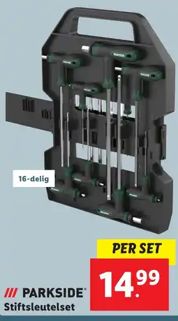 Lidl Stiftsleutelset aanbieding