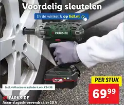 Lidl Accu-slagschroevendraaier 20 V aanbieding